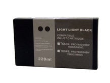 220ml Compatible Cartridge for EPSON Stylus Pro 7800, 9800 LIGHT LIGHT BLACK (T5639/T6039)